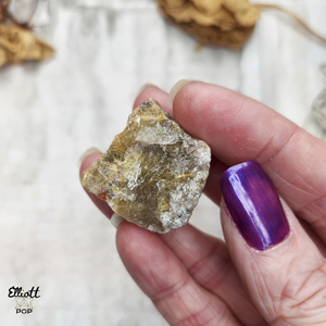 Rutilated Quartz Rough A