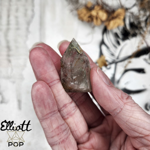 Lodolite (Shamanic Dream Stone) Quartz Mini Point
