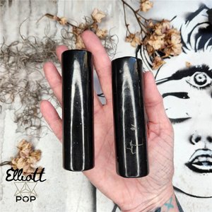 Shungite Meditation Pillar Pair