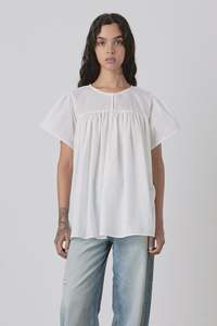 Juna Blouse in White
