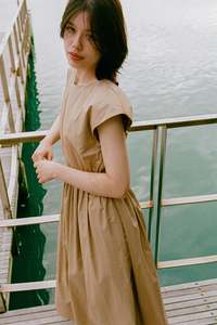 Last Ones: Vienna Original Dress in Camel