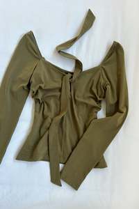 Last Ones: Bow Top in Olive