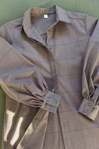 Last Ones: Mes Overshirt in Pink Cotton Plaid