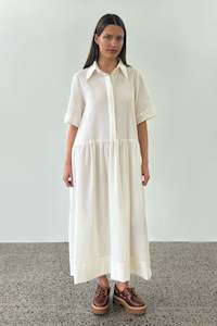 Mes Deux Midi Dress in Ivory