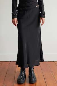 Pairings: Slip Picot Skirt in Black
