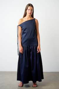 Lois Dress in Navy