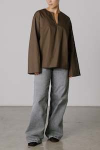 Last Ones: Klein Shirt in Chocolate