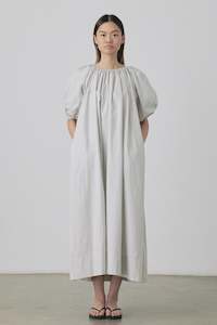 Permanent: Bloom SS Maxi Dress in Silver