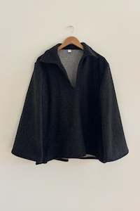 Sale: Polo Wool Jumper in Charcoal