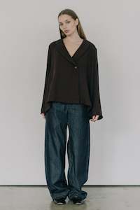 Yin Shirt in Chocolate