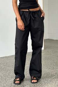 Thirties Straight Pant in Black