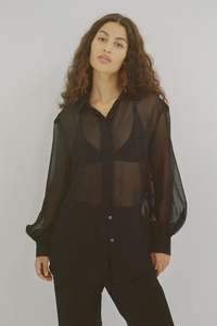 Permanent: Mes Original Shirt in Sheer Silk