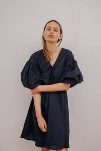 (Sale) Miu Dress in Navy