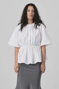 Samples And Archive Sale 26: (Sale) Rue Blouse in White