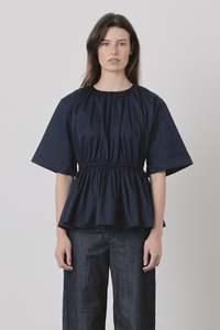 Samples And Archive Sale 26: (Sale) Rue Non-Backless Blouse in Ink