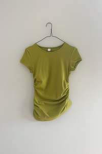 Warp SS Tee in Chartreuse