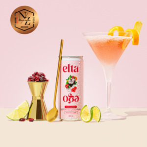 Elta Ego Cocktails: Zero Sugar Non-Alcoholic Cosmopolitan
