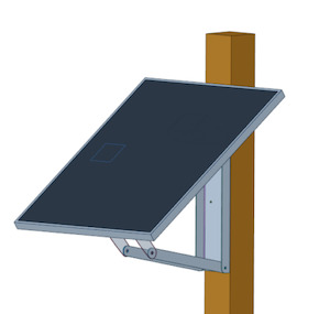 Solar Panel with Mount