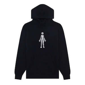 Hoodie: Hockey Newborn Hoodie Black