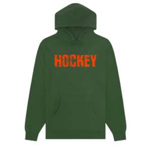 Hoodie: Hockey Shatter Hoodie Forest Green