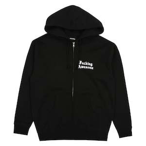 Fucking Awesome 14th Century Zip Hoodie Black
