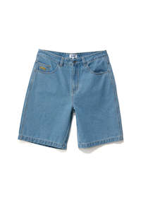 SHORTS: XLarge Peace Man Bull Denim Short Mid Blue