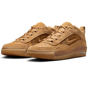 Shoes: Nike SB  Air Max Ishod Shoe FLAX/WHEAT/SAFETY ORANGE