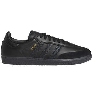 Adidas Samba ADV Shoe Black/Black/Team Royal Blue