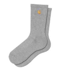 Carhartt: Carhartt WIP Chase Socks Grey Heather