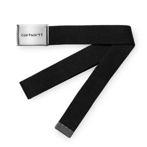 Carhartt: Carhartt Clip Belt Chrome - Black