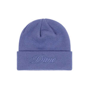 Dime Cursive Beanie Purple