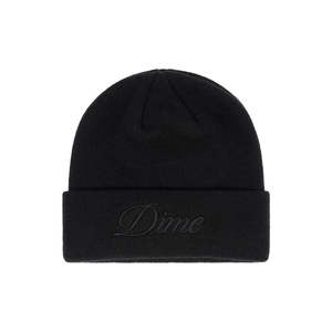 Dime: Dime Cursive Beanie Black