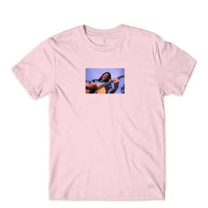Girl x Spike Photo Series Kim Deal T-Shirt Pink