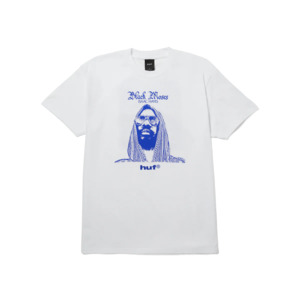 Huf: HUF x Isaac Hayes Black Moses Heavyweight T-Shirt White