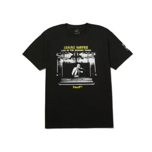 HUF x Isaac Hayes Tahoe Heavyweight T-Shirt Black