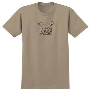 Krooked El Perro Tee Sand