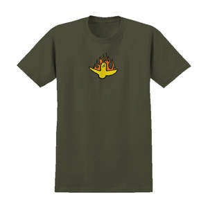Krooked Firebird T-Shirt Military Green