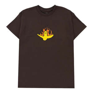 Krooked Fire Bird Tee Dark Chocolate
