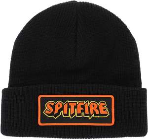 Spitfire: Spitfire Hellfire Script Patch Beanie Black