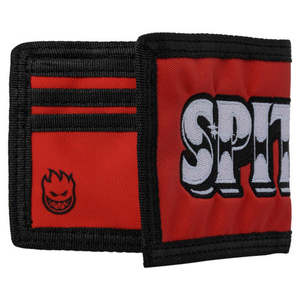 Spitfire: Spitfire Burnout Script Bifold Wallet Red