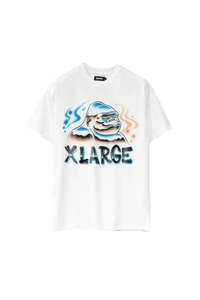 Xlarge Airbrush Tee White