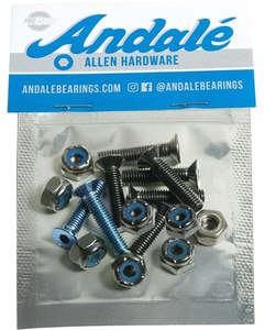 Accessories: Andale Hardware Blue 7/8" Allen
