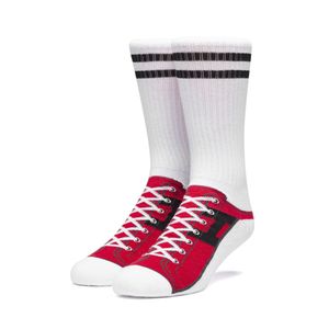 Accessories: Huf Hupper 2 Socks Red