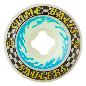 Skateboard Wheels: Slime Balls Saucers 95A 57MM Wheels