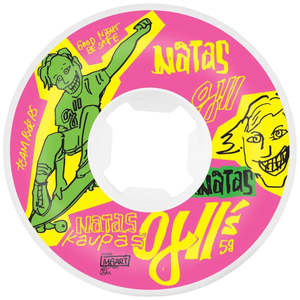 OJ Natas Neon Original Hardline 95A 58MM Wheels