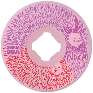 Skateboard Wheels: OJ Nora Vasconcellos Friends Chubbies Wheels Pink 56mm/99A