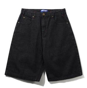 Sweat Pants: Butter Goods Blotch Denim Shorts Streaky Black