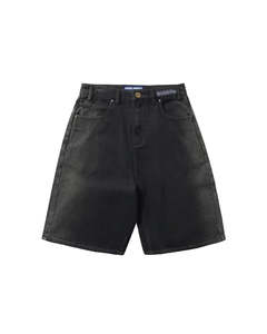 Sweat Pants: Butter Goods Bronco Denim Shorts Washed Black