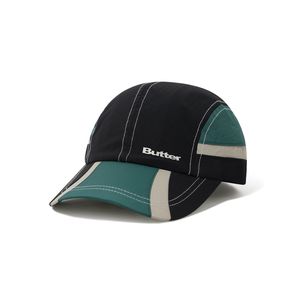 Caps: Butter Goods swift 5-Panel Cap Black or Grey OSFA