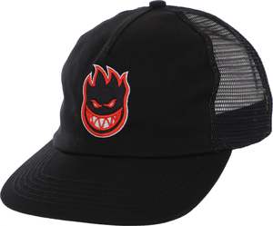 Caps: Spitfire Bighead Fill Trucker Cap Black